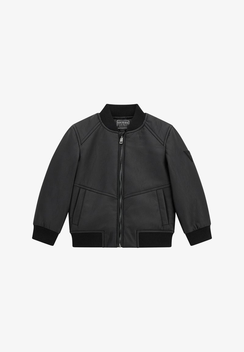 Guess Kunstlederjacke - schwarz