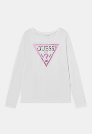 Guess CORE JUNIOR GIRL - Majica z dolgimi rokavi - true white