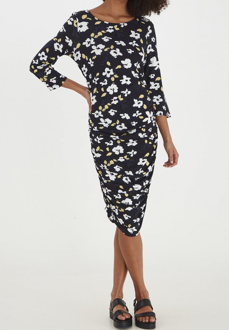 ICHI Robe fourreau - black