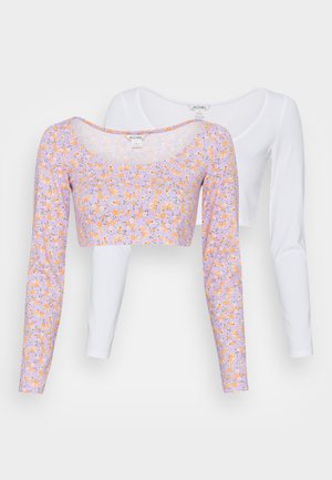 Camisola de manga comprida - lilac purple light/erantis/white