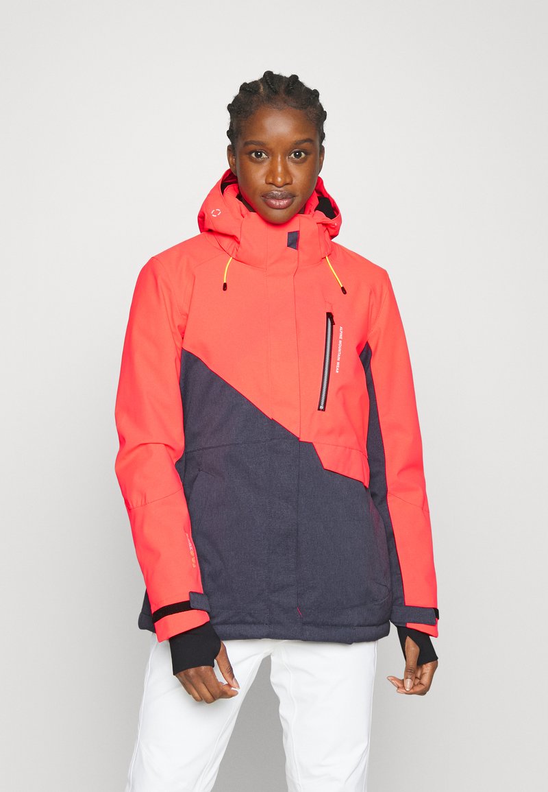 Killtec SKI Snowboard jacket neon pink/denim/neon pink Zalando.co.uk