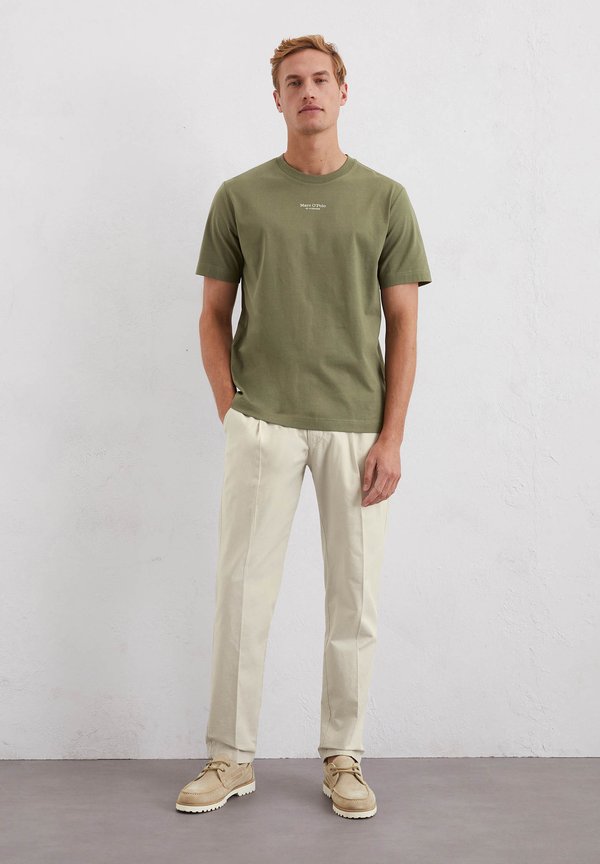 SHORT SLEEVE LOGO - Basic T-shirt - oak ash3