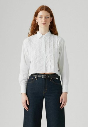 Levi's® CROPPED HARLIE TUXEDO - Camicia - bright white