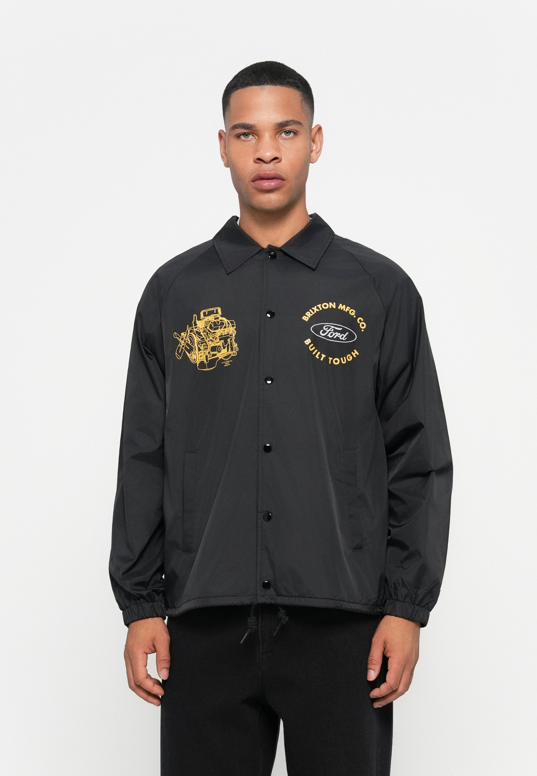 Brixton FORD BUILT TOUGH WINDBREAKER - Light jacket - burnt rubber