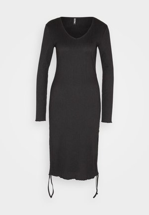 Pieces, PCBENDY RUCHING DRESS  - Vestito casual - black
