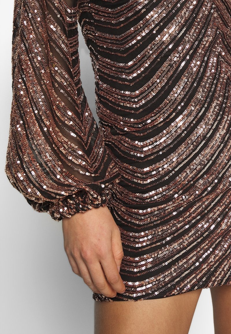 Club L London Cocktail dress / Party dress - gold-coloured - (Pre-owned) -  Zalando.ie