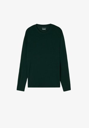 IUMAN Intimissimi, LONG-SLEEVED SOFT - Unterhemd/-shirt - dark green