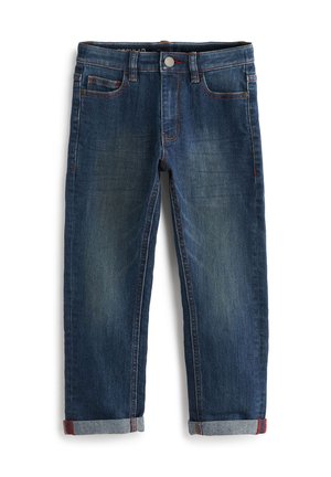 Sirgete säärtega teksad - denim vintage blue