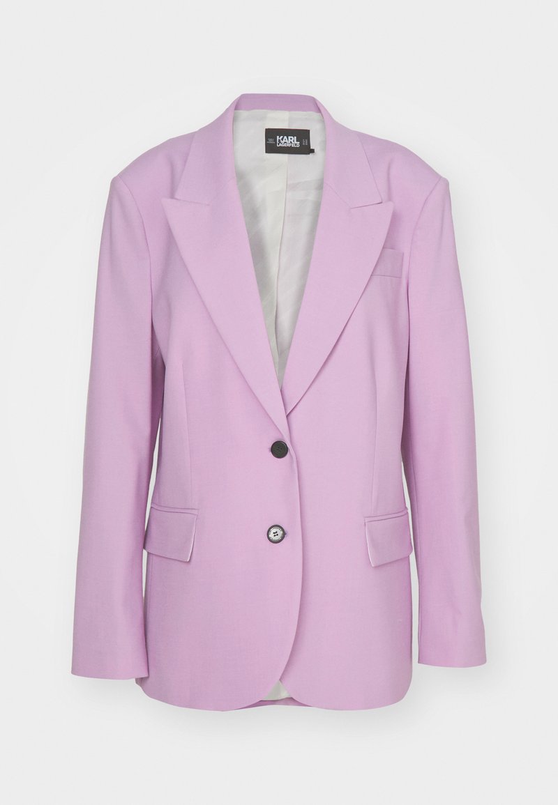 Karl Lagerfeld Halflange jas roze Karl Lagerfeld Halflange jas roze