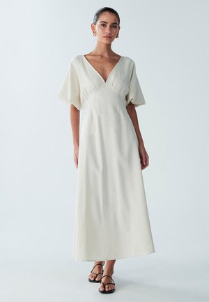 PALM MIDI  - Jurk - natural