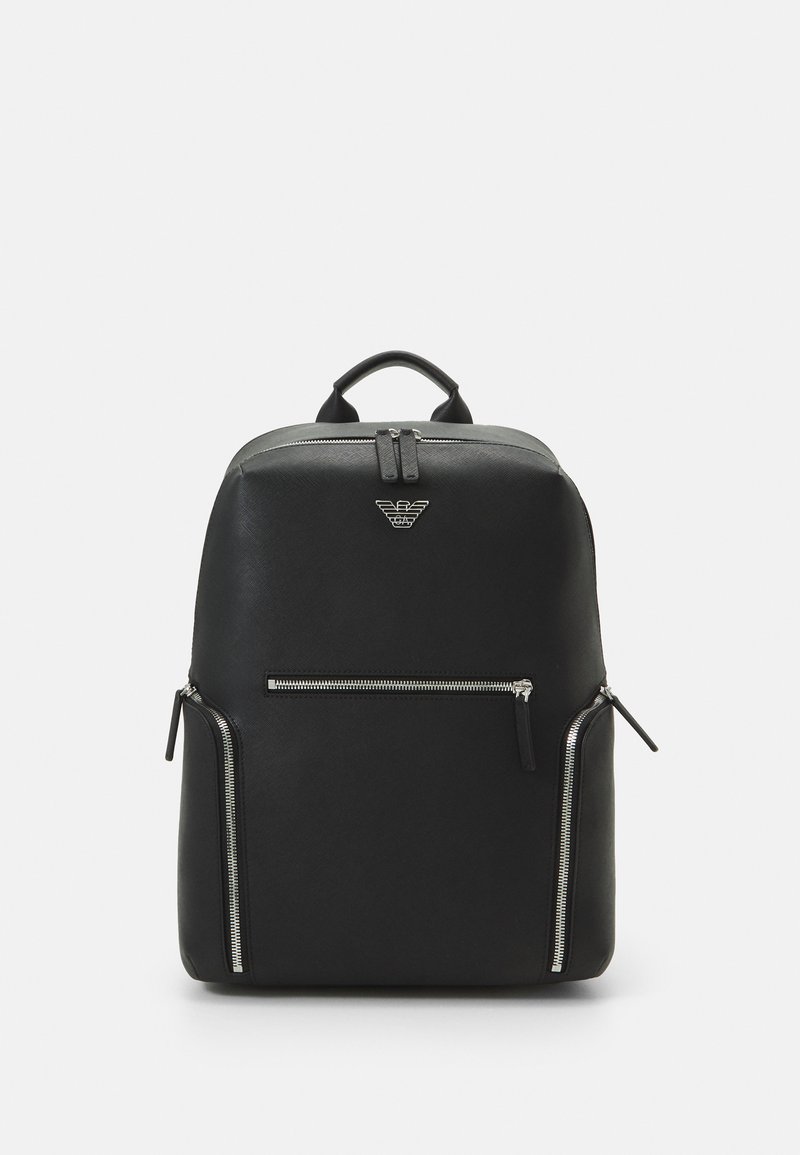 Emporio Armani MAN'S BACKPACK - Rygsække - black