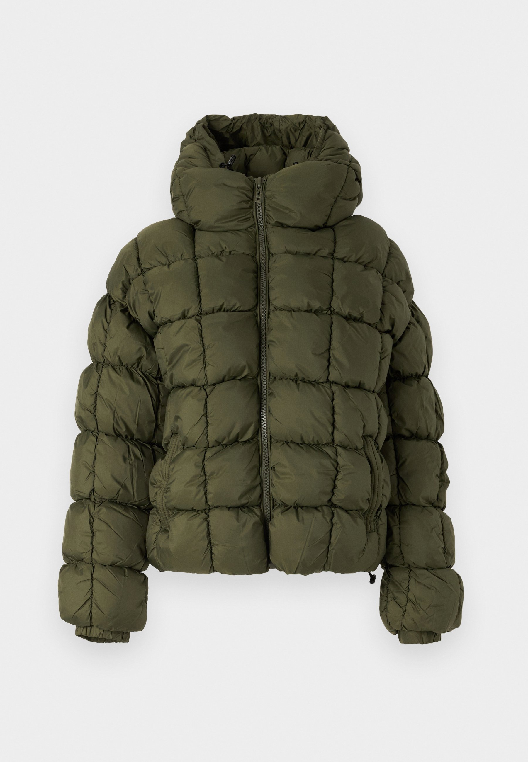 LOW LIGHTS STUDIOS® CUBIC SPHERE WOMAN PUFFER JACKET