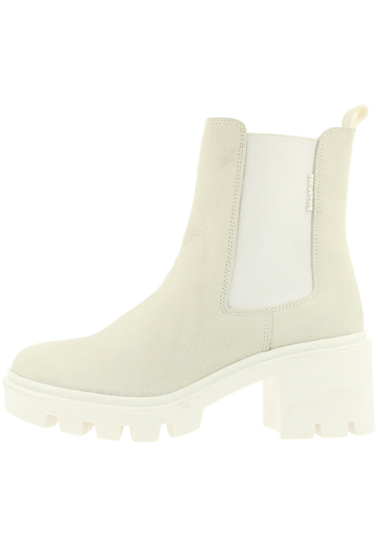 Bullboxer Enkellaarsjes met plateauzool - white/wit - Zalando.nl