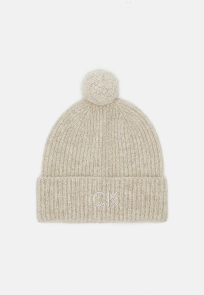 Calvin Klein Beanie - gray morn/off-white - Zalando.ie display picture 3