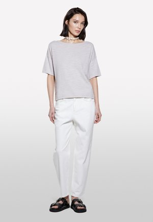 Sisley, T-Shirt basic - grey