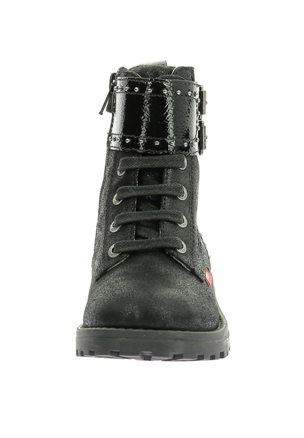 GROOROCK – Cowboy-/Bikerstiefelette – noir