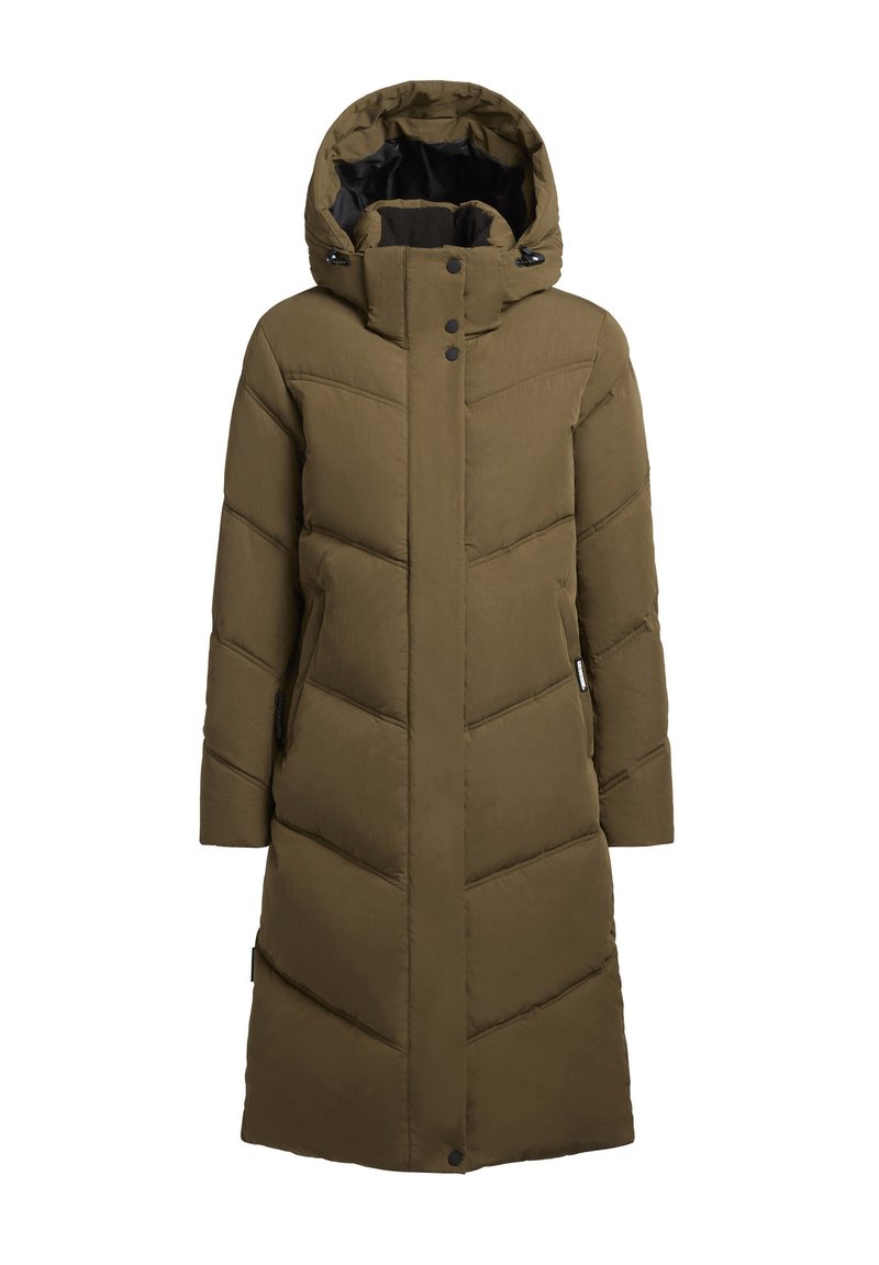 khujo Wintermantel kaki