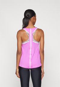 Under Armour KNOCKOUT TANK - Top - vivid magenta/white