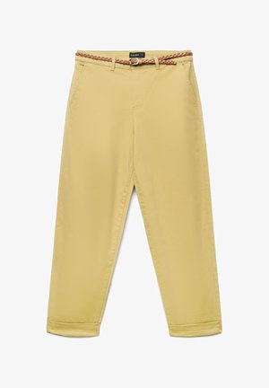 Calliope, PANTALONE LUNGO TINTA UNITA - Chinos - beige medio
