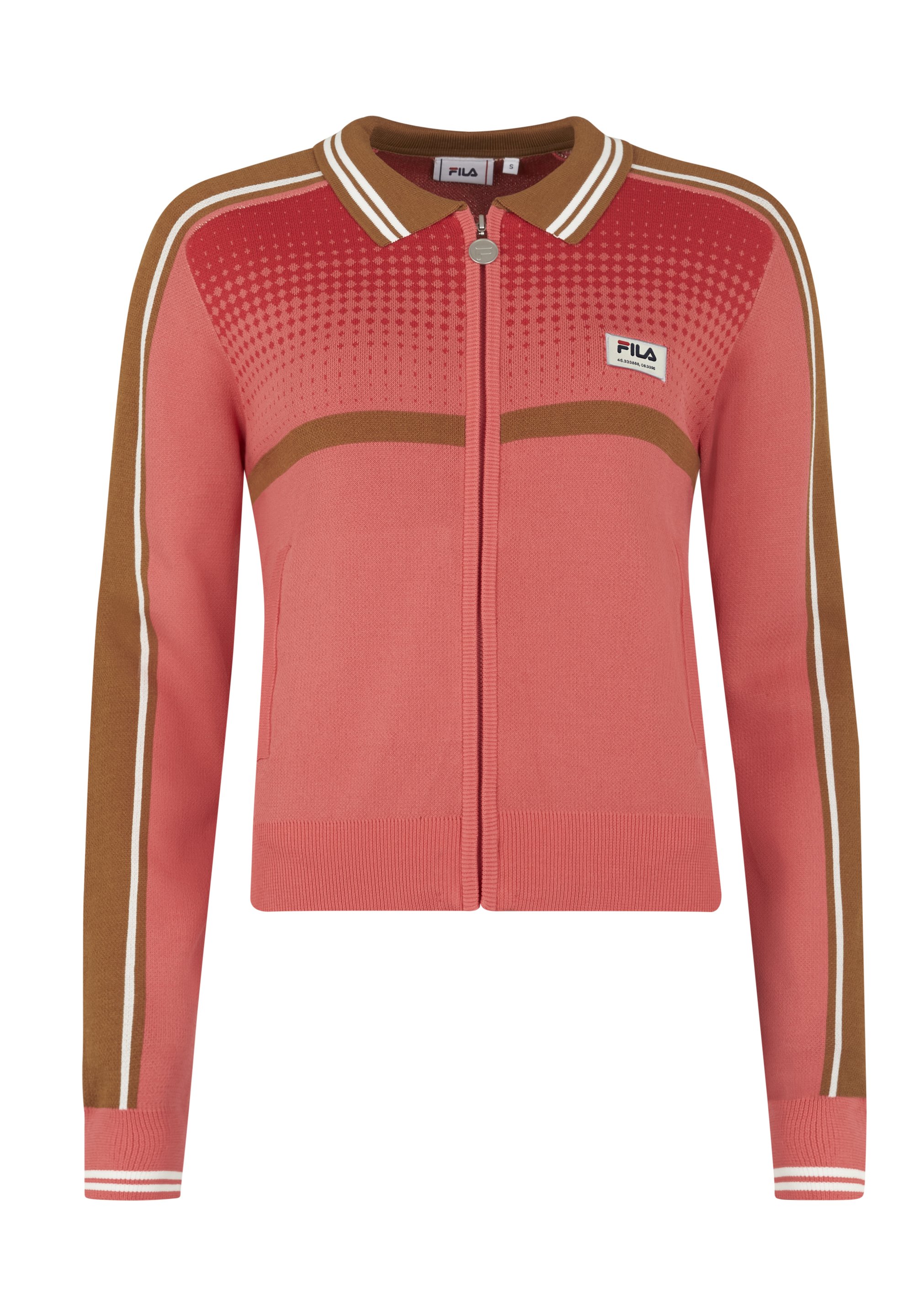 Fila APPAREL TARAZONA Strickjacke teaberry/rot