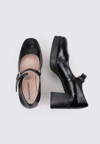 Sandra Fontán RIGA - Zapatos de plataforma - black