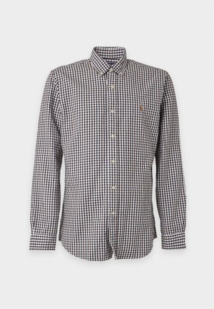 Polo Ralph Lauren, Πουκάμισο - white/alpine brown heather