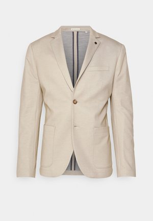 TOM TAILOR CASUAL - Veste de costume - sand dobby structure