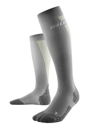 COMPRESSION ULTRALIGHT - Kniestrümpfe - grey lime