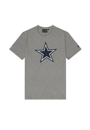 NFL DALLAS COWBOYS LOGO - Print T-shirt - grey