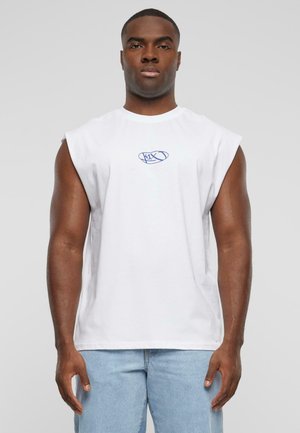 BADGE SLEEVELESS - Top - white