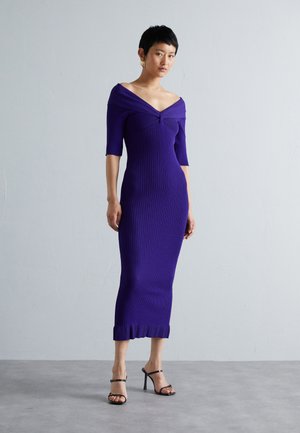 Philosophy di Lorenzo Serafini Φόρεμα σε ίσια γραμμή - violet