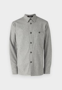 WOOLBBREVE SHIRT - Ing - grey melange