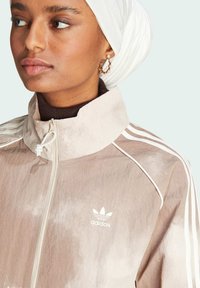 adidas Originals FADE HALF-ZIP - Tréningová bunda - beige