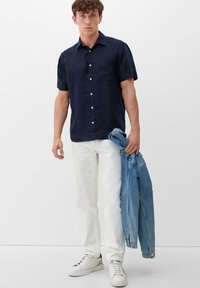 s.Oliver KURZARM AUS  - Hemd - navy