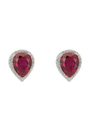 THEODORA STUD - Earrings - red