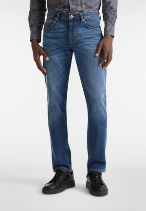 TASCHE - Jeans straight leg - blu scuro