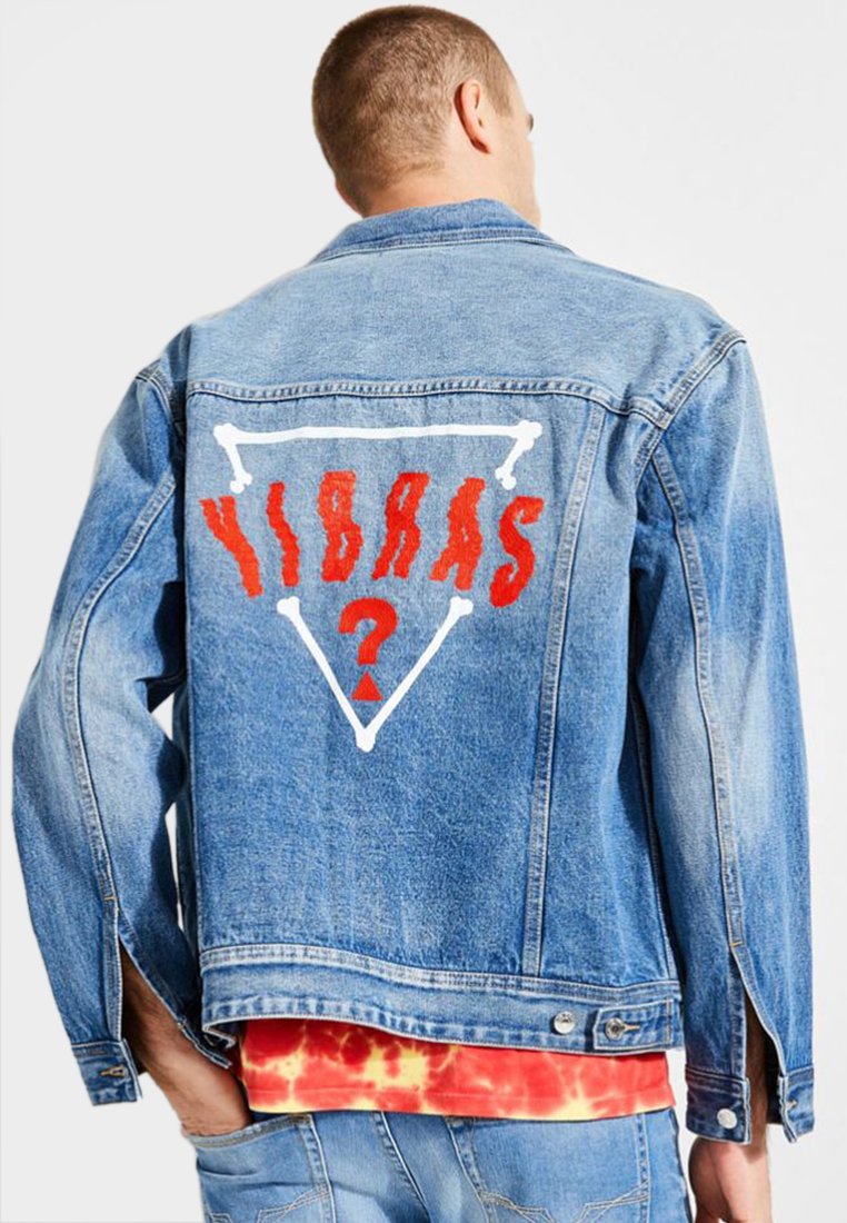 guess j balvin denim jacket