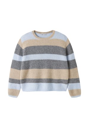 Name it NKFLUCI LS LOOSE KNIT - Strickpullover - blue