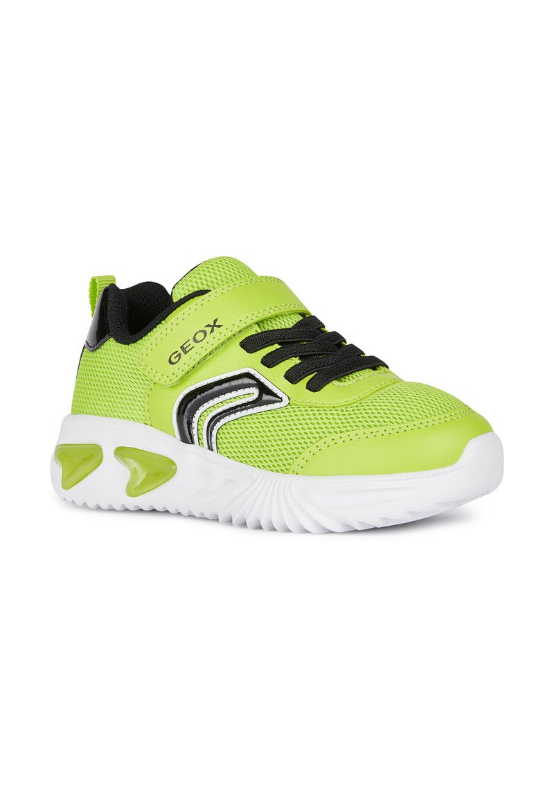Geox ASSISTER - Zapatillas - lime black