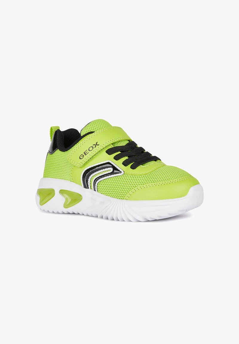 Geox ASSISTER - Zapatillas - lime black