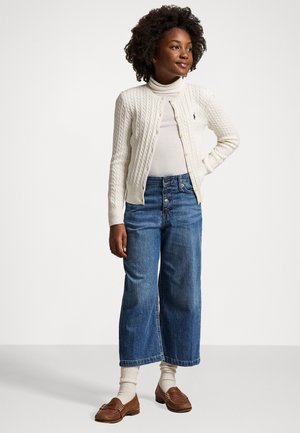 CROPPED WIDE LEG JEAN - Jean flare - tamera wash
