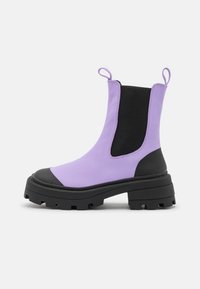 Não selecionado, black/purple