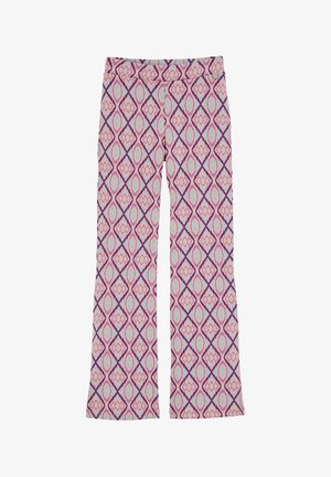 FLARED - Hlače - dark purple