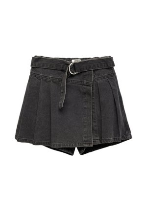 Shorts vaqueros - black