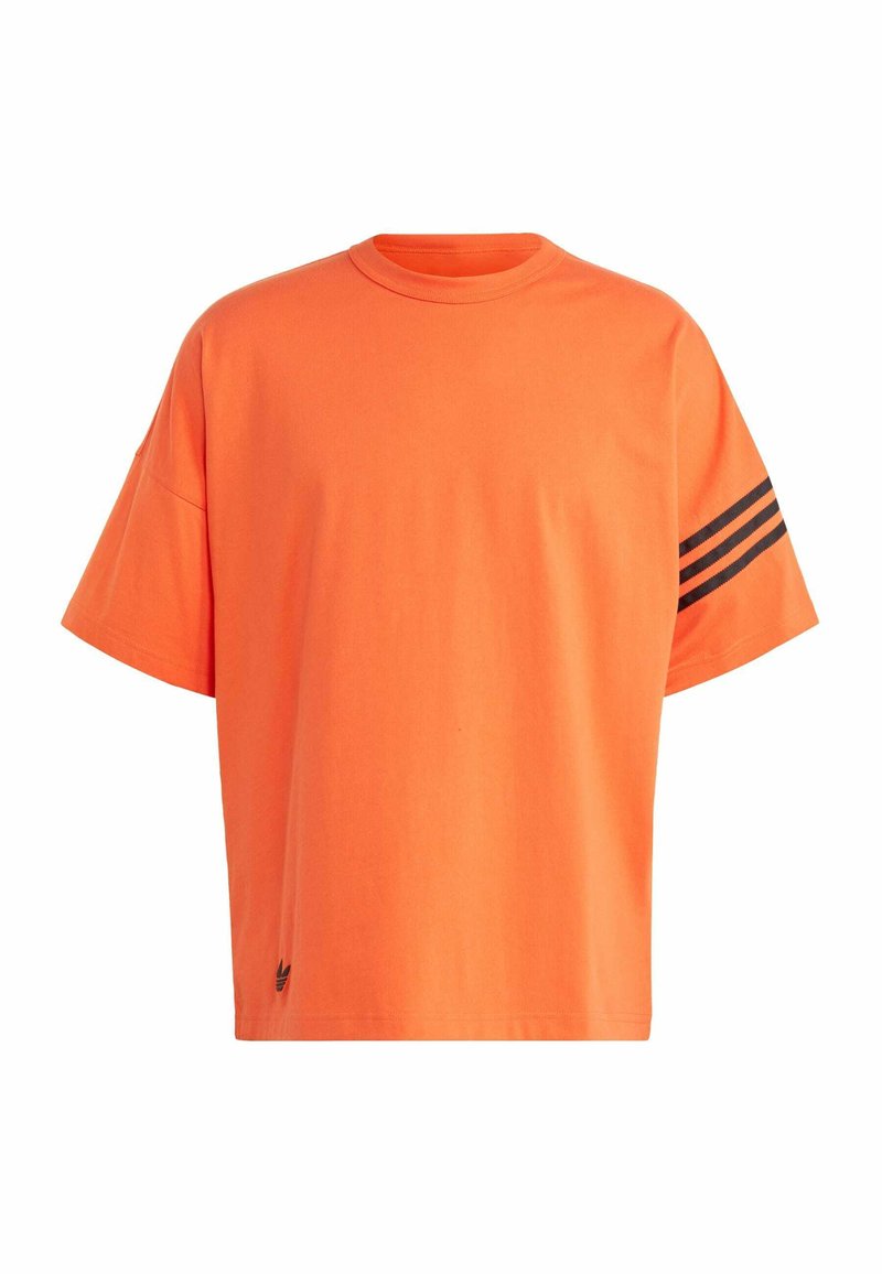 adidas Originals T-shirt print oranje adidas Originals T-shirt print oranje