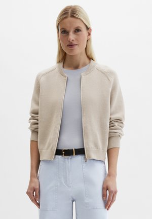 AUS HEAVY WEIGHT - Bomberjacke - linen beige