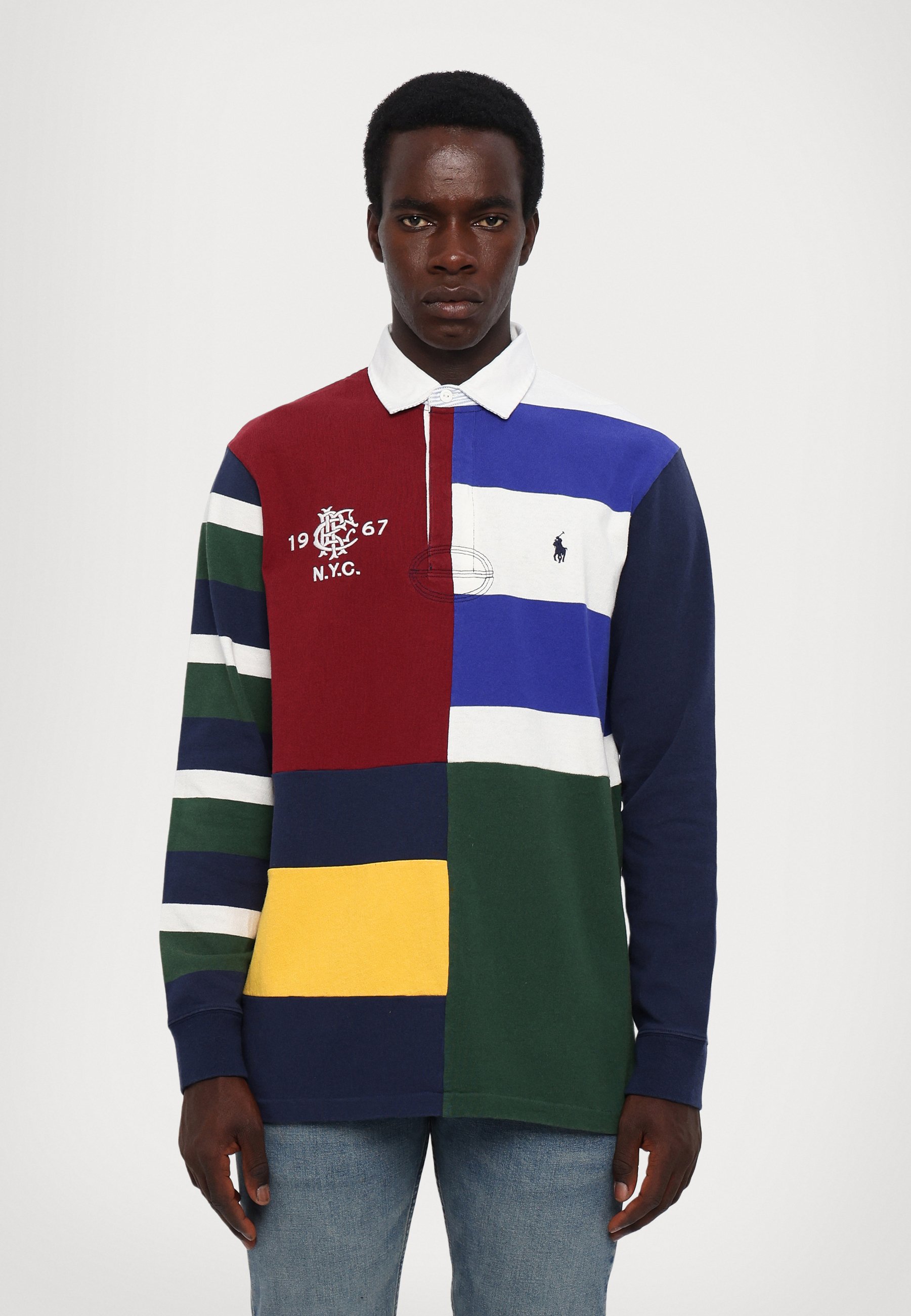 Rugby Polo Manga Larga Ralph Lauren Hombre Camisa Ralph Lauren