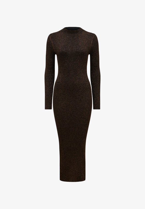 ELIZA - Jumper dress - bronze4