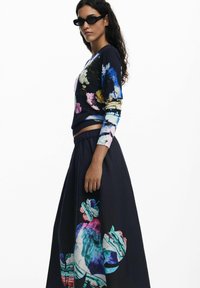 Desigual BY MR CHRISTIAN LACROIX - A-line skirt - black