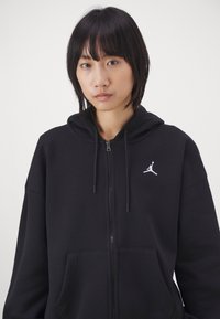 Jordan Zip-up sweatshirt - black white